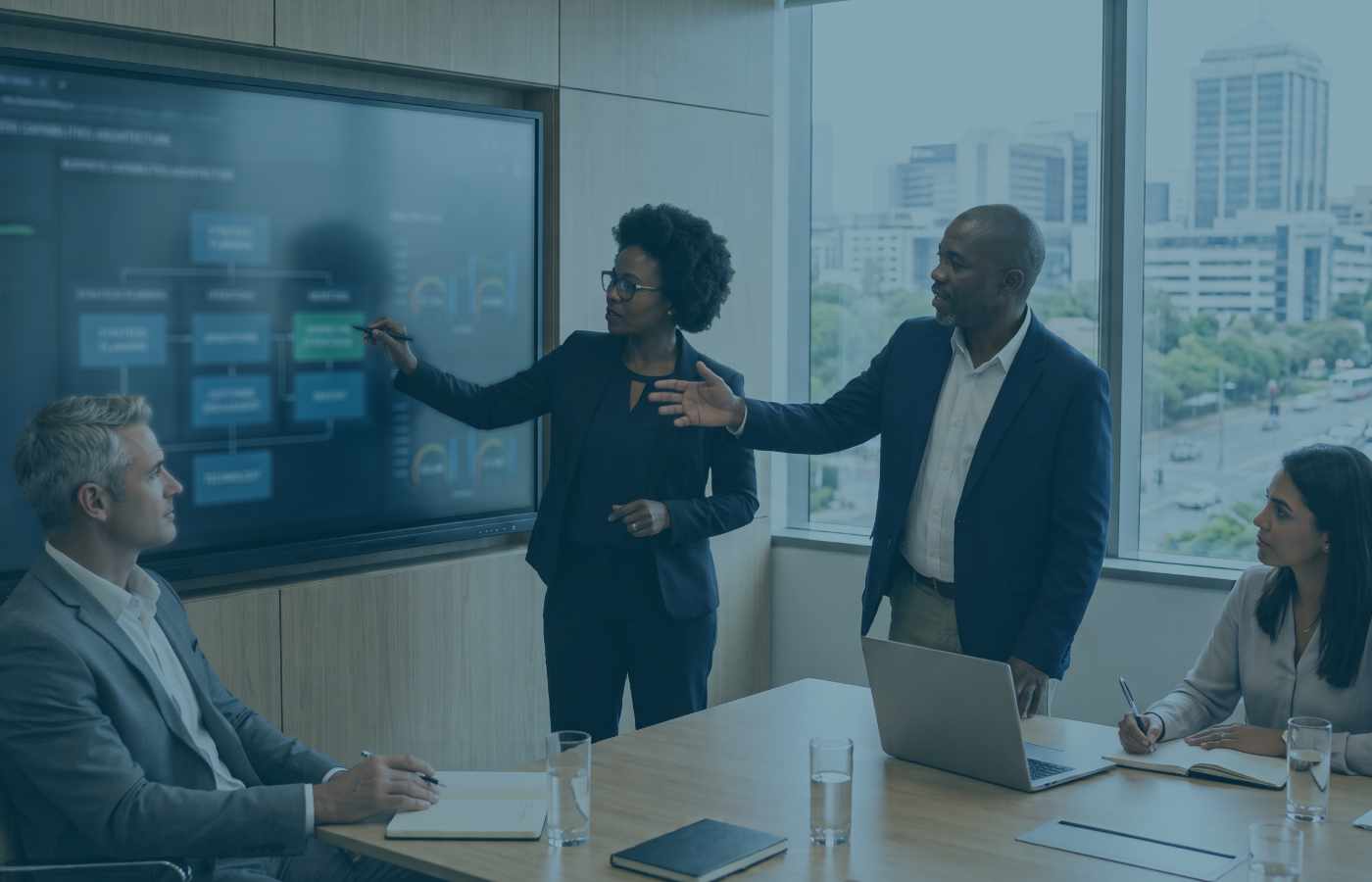 IT cost management for a listed services group of about 8,000 people.